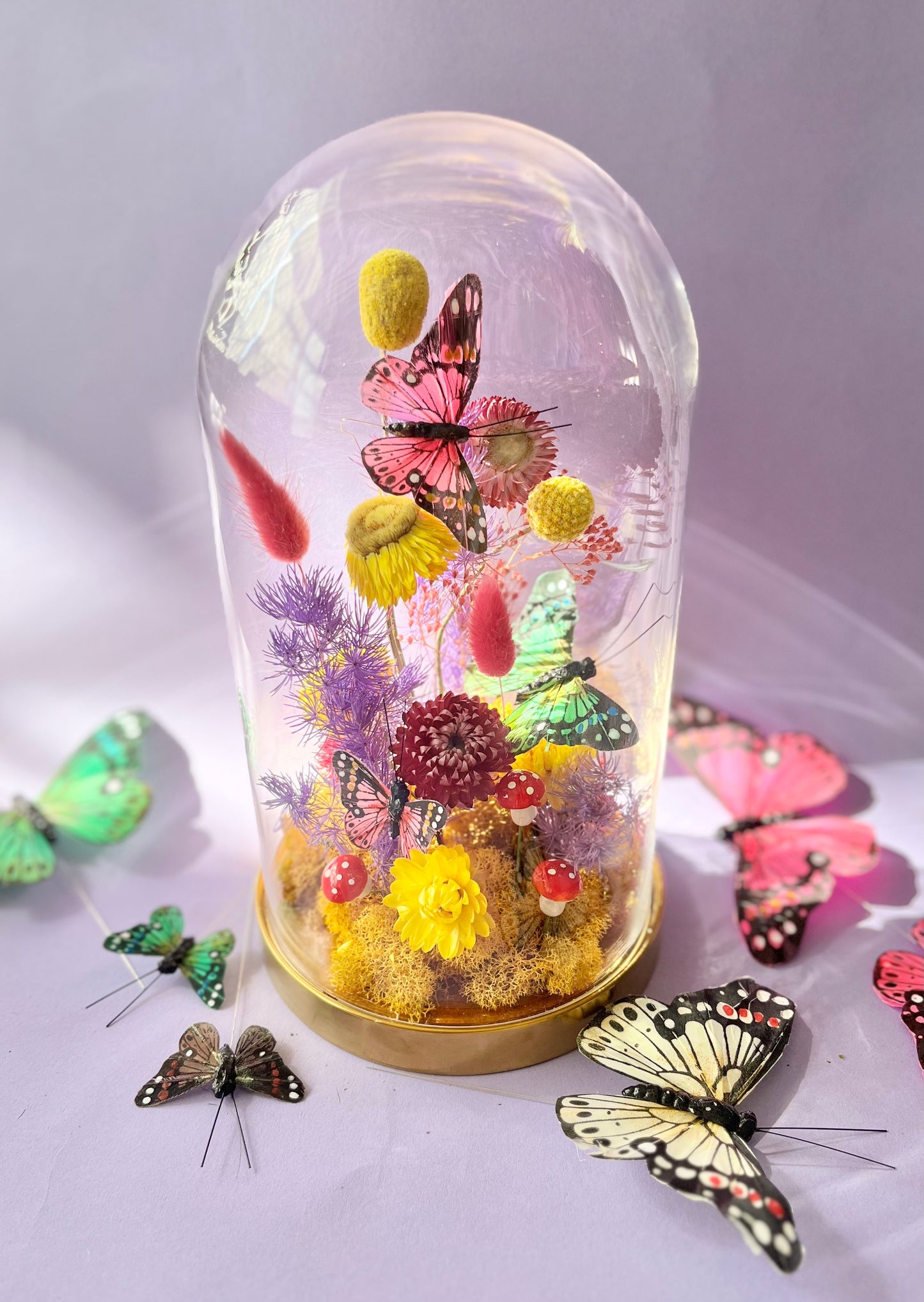 LOST GIRLS x Petalpushr Whimsical Floral Dome Workshop
