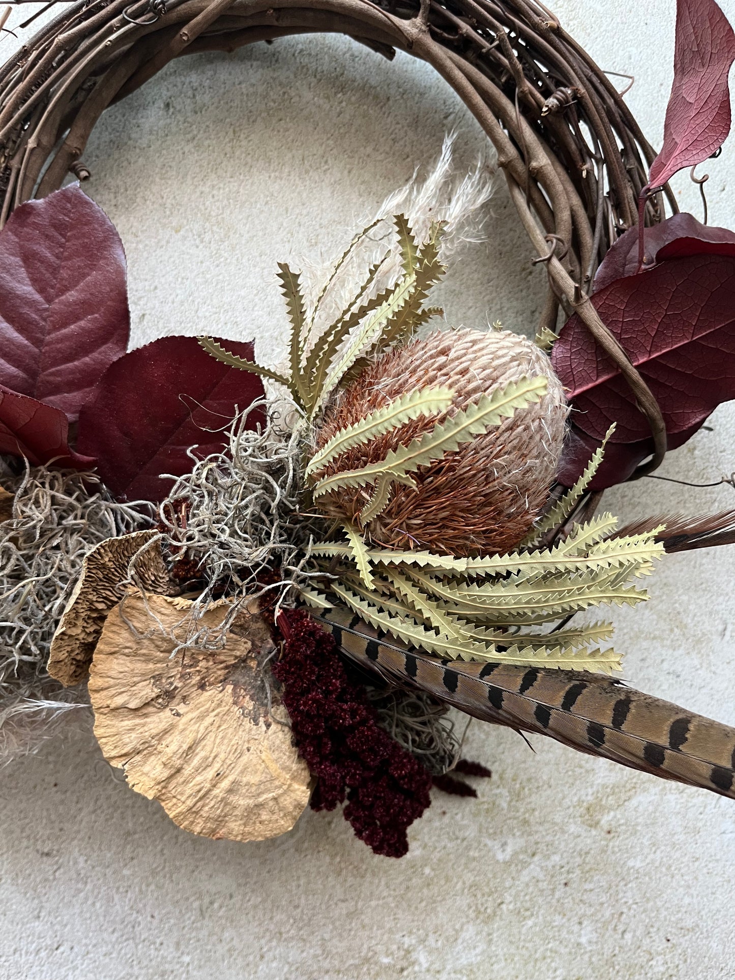 Banksia Wreath