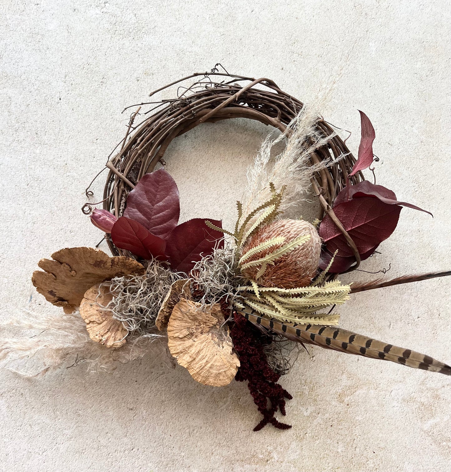 Banksia Wreath