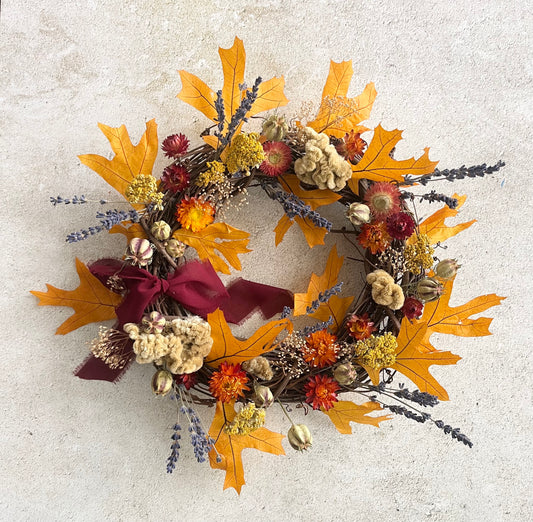 Pumpkin Spice Wreath