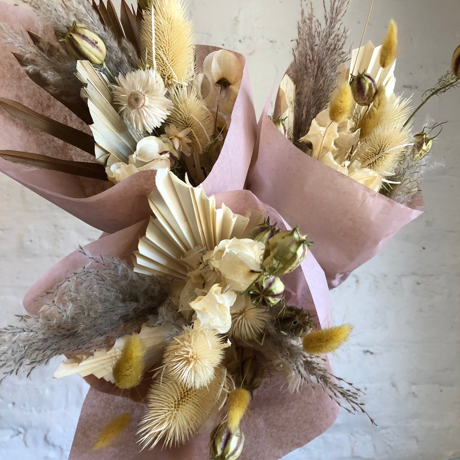 Bouquet Natural Dried Flowers Decoration