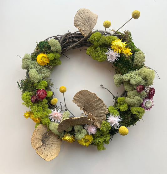 Mossy Spring Wreath
